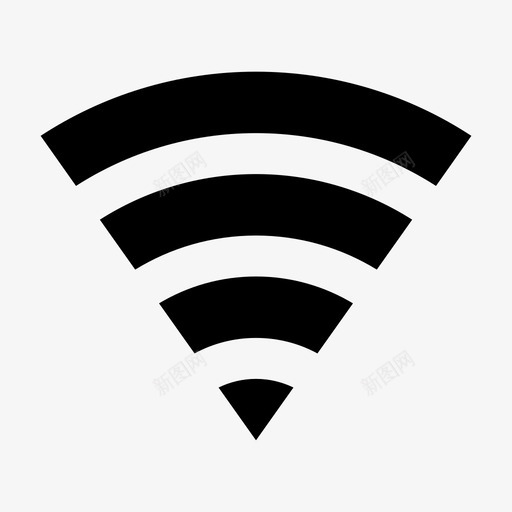 wifi用户界面图标svg_新图网 https://ixintu.com wifi 用户界面