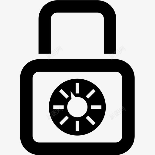 锁锁2图标svg_新图网 https://ixintu.com 锁 锁2