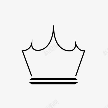皇冠国王王国图标图标