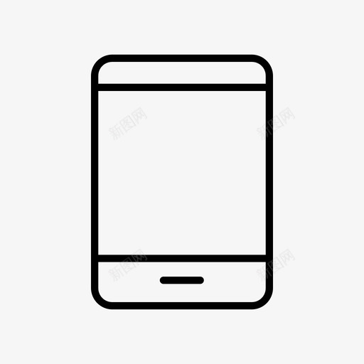 平板设备android平板ipad图标svg_新图网 https://ixintu.com android平板 ipad 平板设备 移动设备
