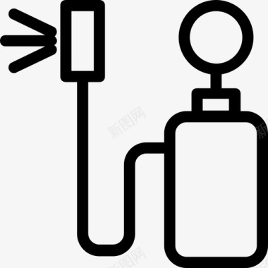 喷雾器淋浴瓶喷雾瓶图标图标