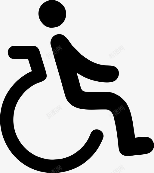 轮椅医疗卷1图标svg_新图网 https://ixintu.com 医疗卷1 轮椅