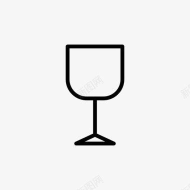 酒杯食物图标图标