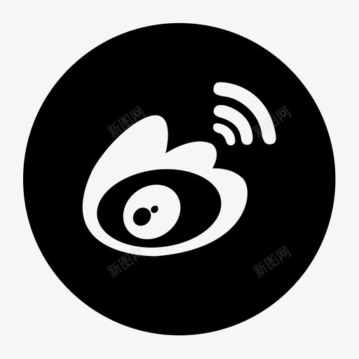 微博svg_新图网 https://ixintu.com 微博 分享
