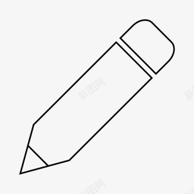 铅笔写作教育图标图标