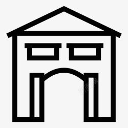 建筑大学建筑大学商业图标高清图片