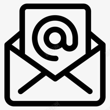 电子邮件电子邮件信件新电子邮件图标图标