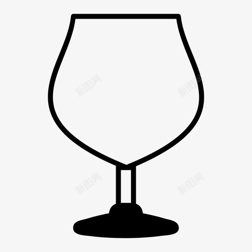 聚会用玻璃杯饮料玻璃杯图标svg_新图网 https://ixintu.com 玻璃器皿 玻璃杯 聚会用玻璃杯 饮料