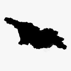 乔治亚乔治亚亚洲巴统图标高清图片