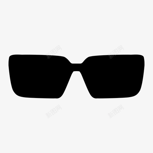 太阳镜眼镜配件和衣服图标svg_新图网 https://ixintu.com 太阳镜 眼镜 配件和衣服