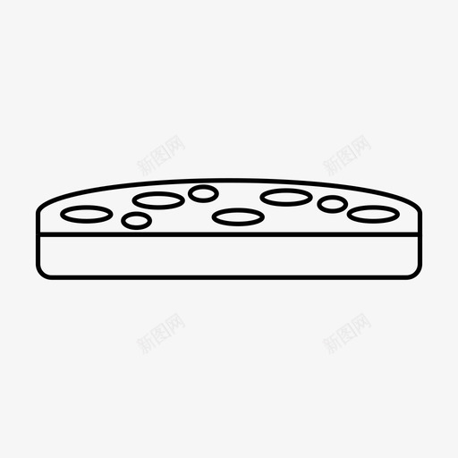 牛肉饼烘焙饼干图标svg_新图网 https://ixintu.com 烘焙 烘焙甜点 牛肉饼 甜点 饼干