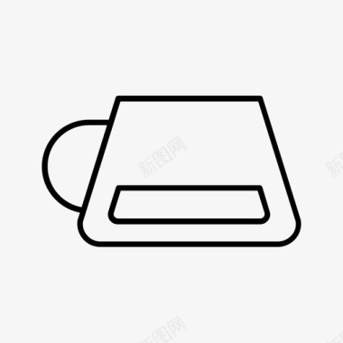 过滤咖啡杯咖啡厅咖啡风格图标图标
