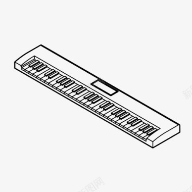 键盘乐器音乐图标图标