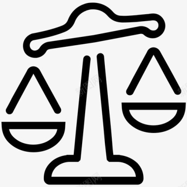 法律平衡选择图标图标