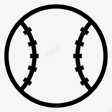游戏球棒球图标图标