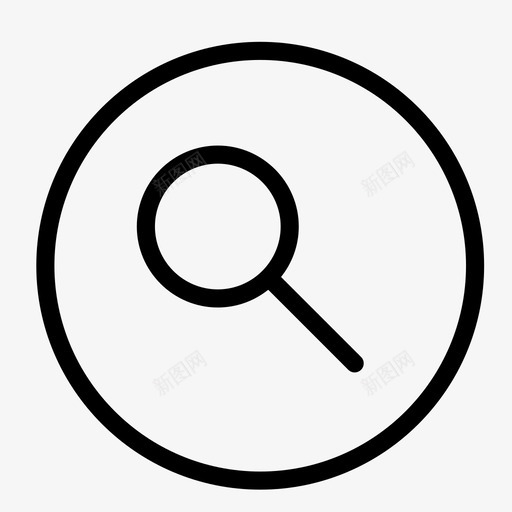 thin-019_zoom_find_search_magnifying_glasssvg_新图网 https://ixintu.com thin-019_zoom_find_search_magnifying_glass