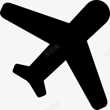 飞机运输基本用户界面图标图标