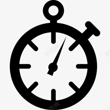 秒表计时器时钟图标图标