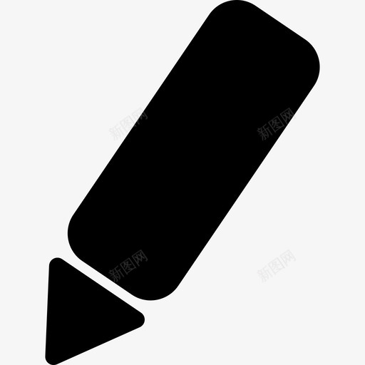 钢笔工具铅笔书写图标svg_新图网 https://ixintu.com 书写 图形设计填充 钢笔工具 铅笔