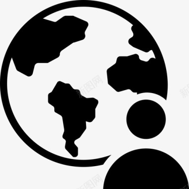 全球国际星球图标图标