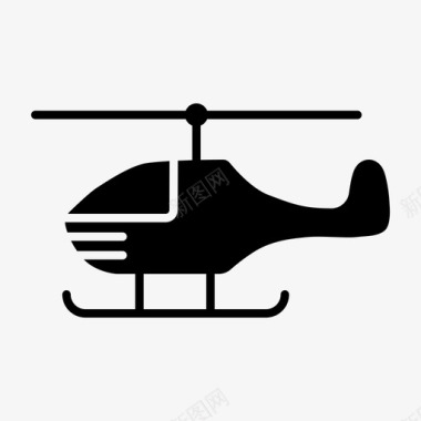 直升机飞机阿帕奇图标图标
