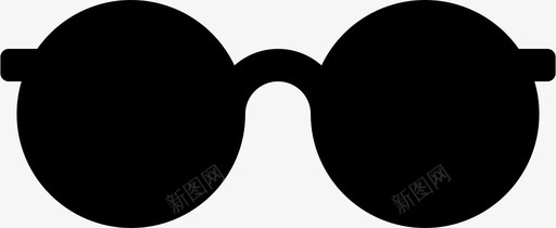 太阳镜盲人眼睛图标svg_新图网 https://ixintu.com 太阳镜 盲人 眼睛 眼镜 绅士装