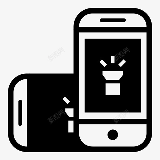 智能手机手电筒模型智能手机模型1图标svg_新图网 https://ixintu.com 智能手机手电筒 智能手机模型1 模型