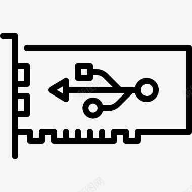 usb控制器卡计算机图标图标