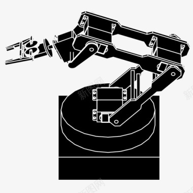 机械臂未来工业图标图标