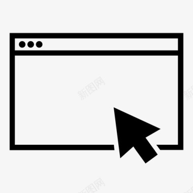 浏览器光标internet图标图标