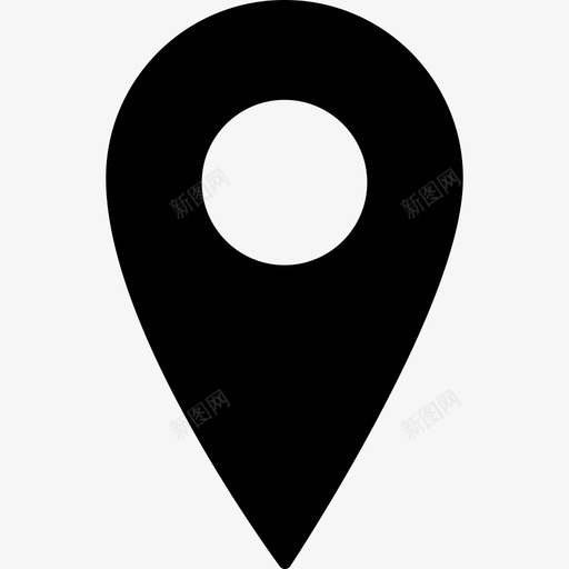 定位针地图和标志android应用程序图标svg_新图网 https://ixintu.com android应用程序 地图和标志 定位针