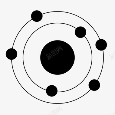 006碳c原子金刚石图标图标