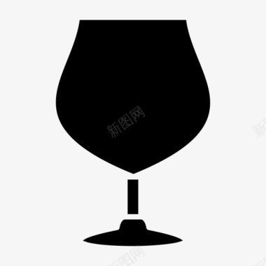 聚会用玻璃杯饮料玻璃杯图标图标