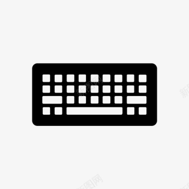 电脑键盘设备电子开关图标图标
