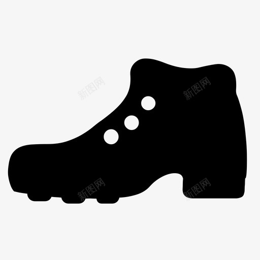 登山鞋svg_新图网 https://ixintu.com 登山鞋 爬山鞋 运动鞋 防滑