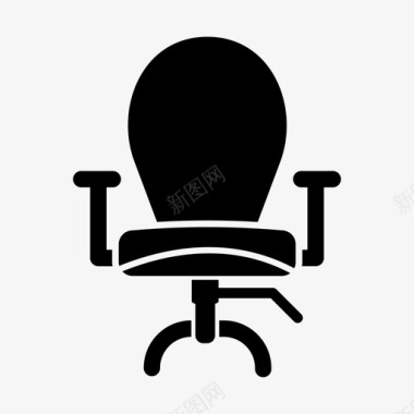 椅子家具休息图标图标