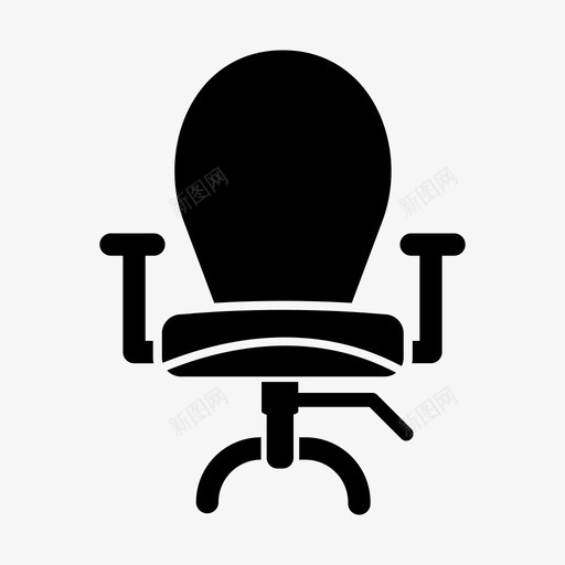 椅子家具休息图标svg_新图网 https://ixintu.com 休息 坐下 家具 椅子