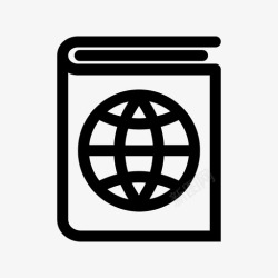 全球网络图网络图书全球网络图标高清图片