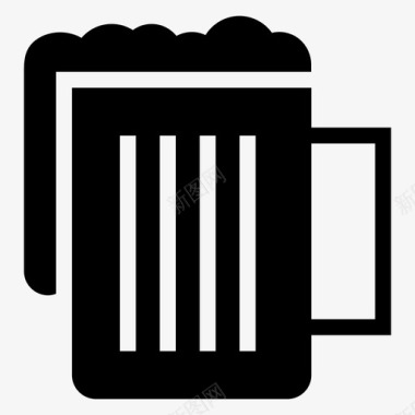 饮料啤酒瓶子图标图标