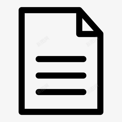 文件文档图标svg_新图网 https://ixintu.com 文件 文档