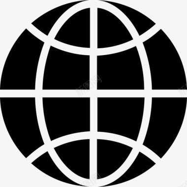地球地球网格国际图标图标