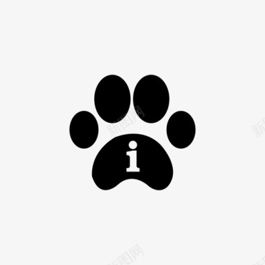 狗的信息爪子图标图标