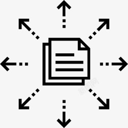 信息资源信息资源管理营销图标高清图片