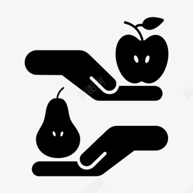 交换苹果水果图标图标