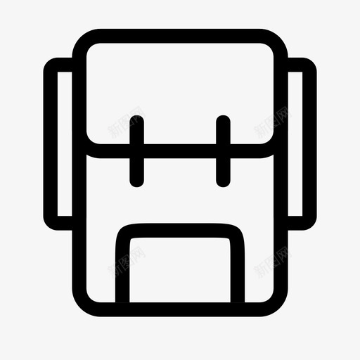 背包包旅行包图标svg_新图网 https://ixintu.com 包 旅行包 旅行者 背包