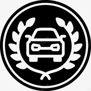 最佳汽车奖项司机图标图标