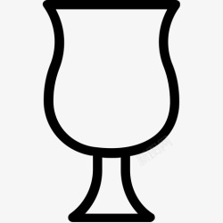 玛格丽塔酒酒杯酒鸡尾酒图标高清图片