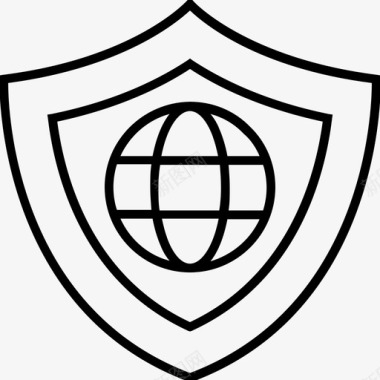 安全盾保护保护盾图标图标