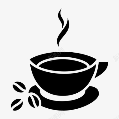 热咖啡咖啡杯一杯咖啡图标图标
