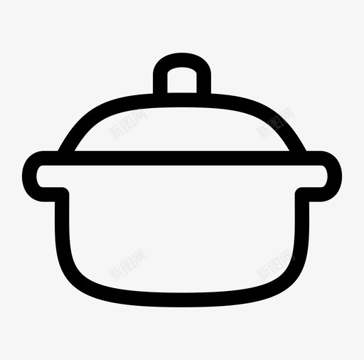 酱汁锅厨师烹饪图标svg_新图网 https://ixintu.com 厨师 厨房 烹饪 酱汁锅